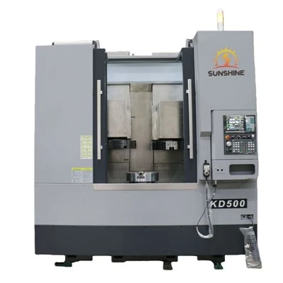 מחרטה אנכית משולבת CNC מחרטה וטחינה KD500