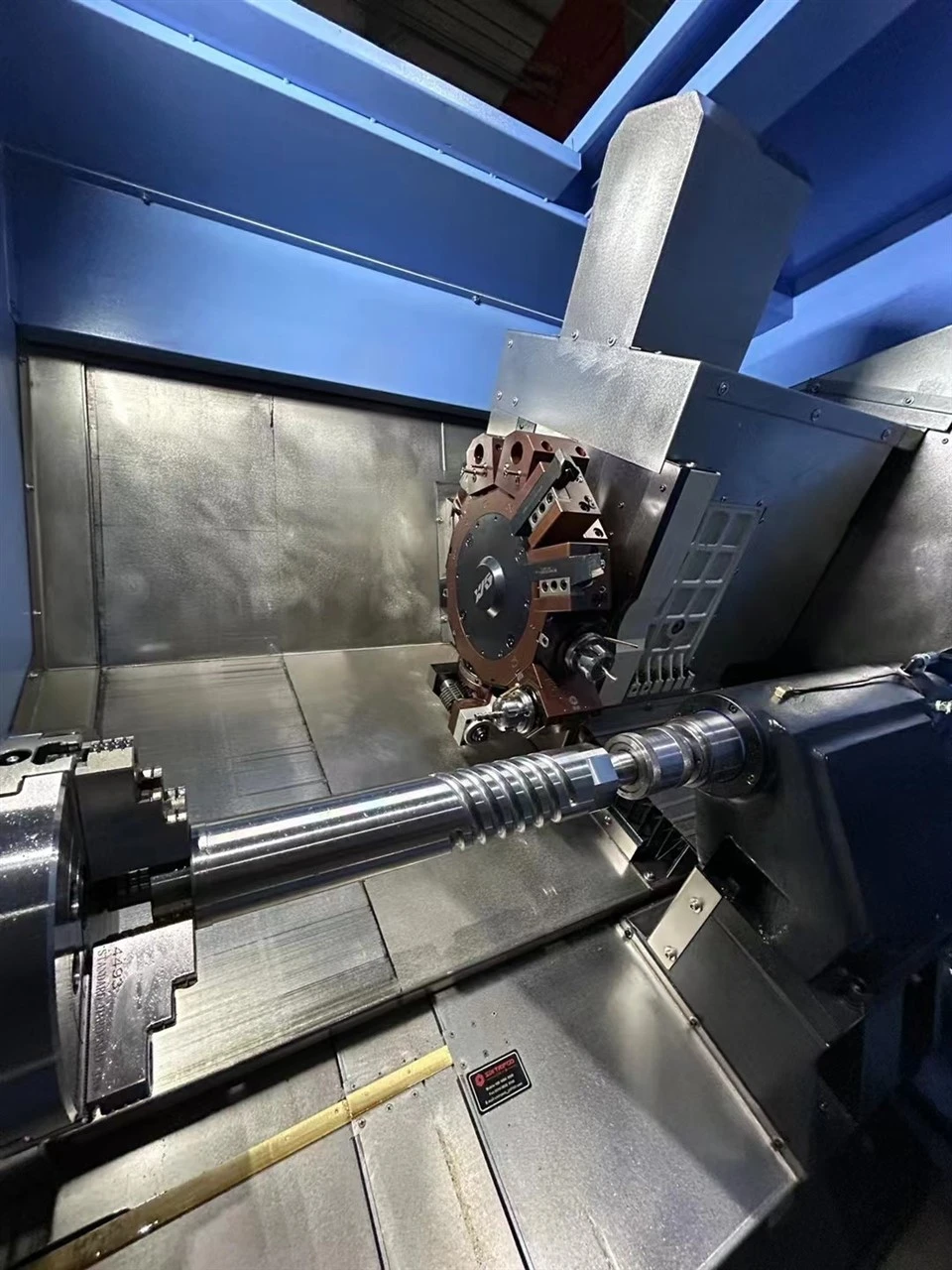 Fast Tool Change Speed For Inclined Lathe