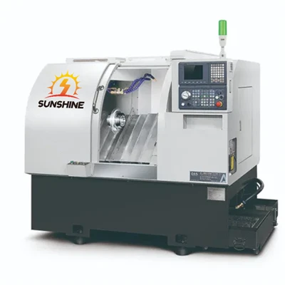 מחרטה משופעת יציקה משולבת CNC